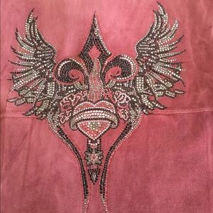 Bejeweled velour set